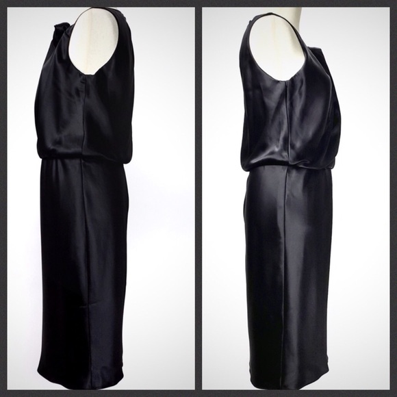 ABS Collection Classy Black Party Dress Size 4 - Picture 3 of 8